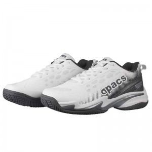 Apacs Advantage 622 Shoe - White/Grey