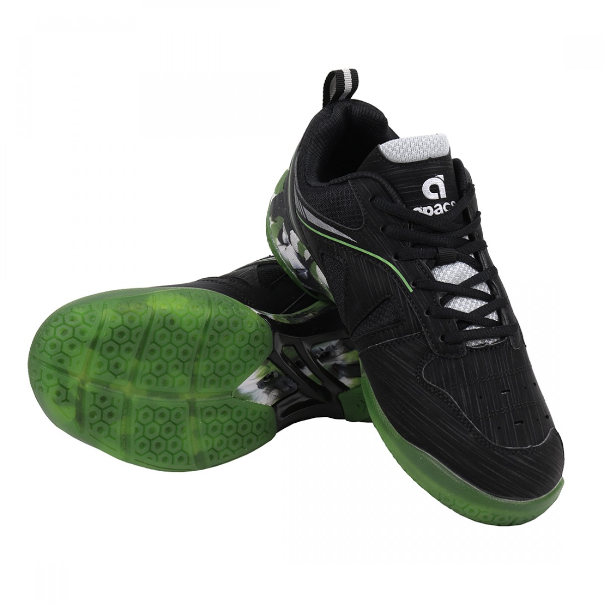 Apacs SP608 F-II Shoe Black/Green